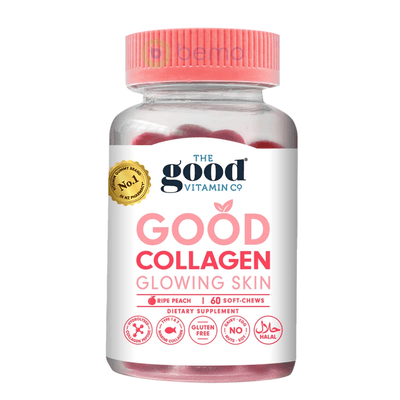 Good Vitamin Co, Collagen Glowing Skin, 60 Gummies (6870158213284)