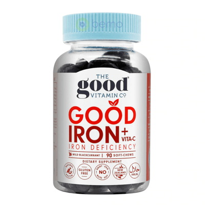 Good Vitamin Co, Iron + Vitamin C, 90 Gummies (5948872065188)