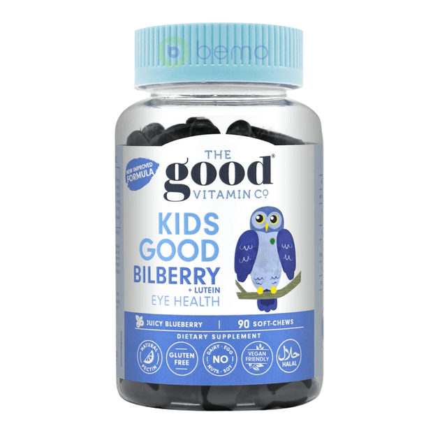 Good Vitamin Co, Kids Bilberry + Lutein, 90 Gummies (6870157885604)