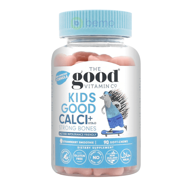 Good Vitamin Co, Kids Calcium + Vitamin D, 90 Gummies (5949606756516)