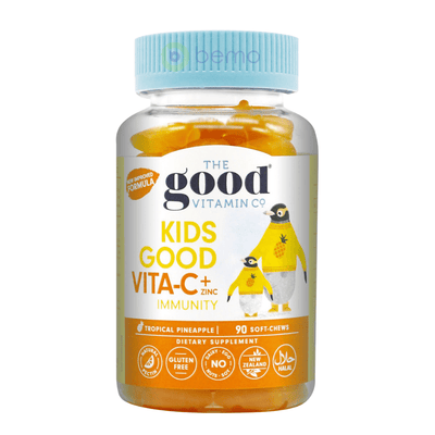 Good Vitamin Co, Kids Vitamin C + Zinc Immunity, 90 Gummies (5949330292900)