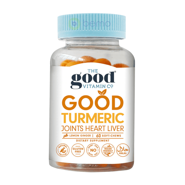 Good Vitamin Co, Turmeric Joints Heart, 60 Gummies (5948893593764)