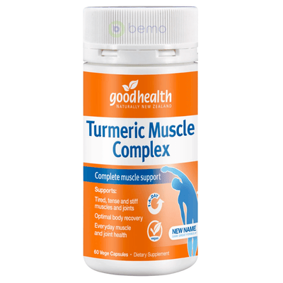 Good Health, Turmeric Muscle Complex, 60s (7866460537084)