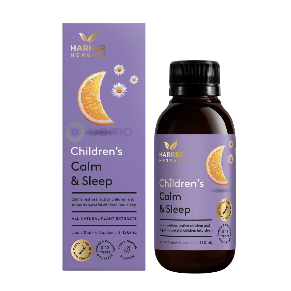 Harker Herbals, Children's Calm & Sleep Syrup, 150ml (6706170167460)