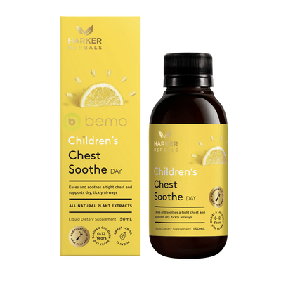 Harker Herbals, Children's Chest Soothe Day Syrup, 150ml (6706170331300)