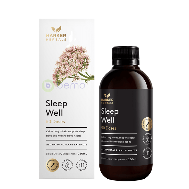 Harker Herbals, Sleep Well Syrup, 250ml (6706170003620)