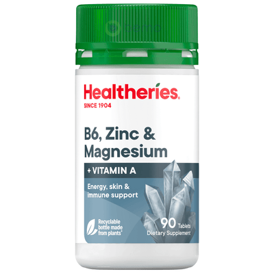 Healtheries, B6,Zinc & Magnesium, 90 Tablets (7760434430204)