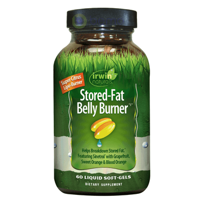 Irwin Naturals, Stored-Fat Belly Burner, 60 Softgels (6849265336484)