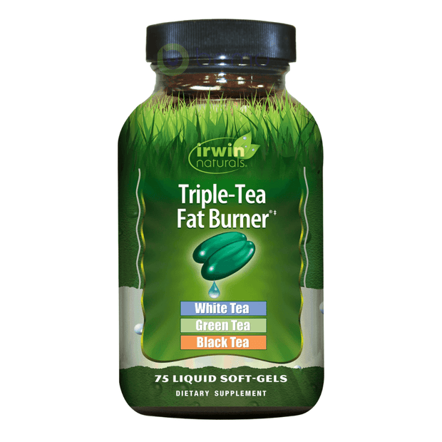 Irwin Naturals, Triple-Tea Fat Burner, 75 Softgels (6849265270948)