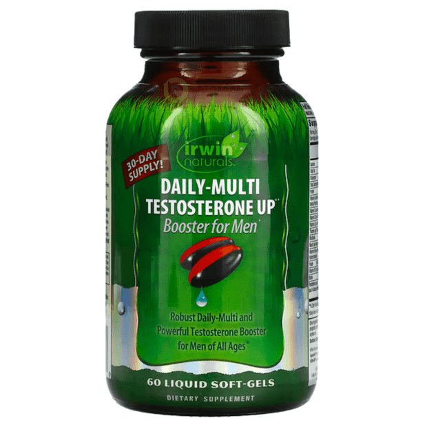 Irwin Naturals, Daily-Multi Testosterone UP Booster for Men, 60 Sgels (7866458865916)