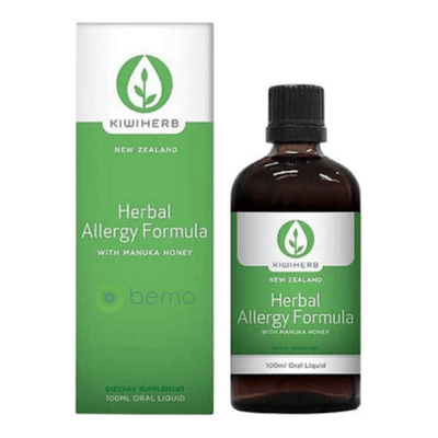 Kiwiherb, Herbal Allergy Formula with Manuka Honey, 100ml (6543782805668)