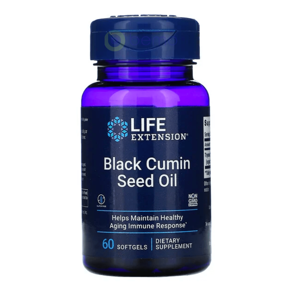Life Extension, Black Cumin Seed Oil, 60 Softgels (7591147798780)