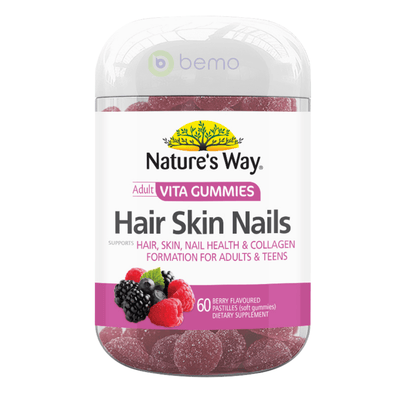 Nature's Way Adult Vita Gummies Hair, Skin & Nails 60 (6023970750628)