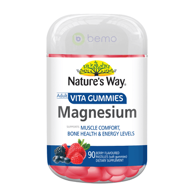 Nature's Way Adult Vita Gummies Magnesium 90 (6023970816164)