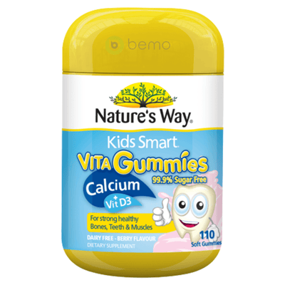 Nature's Way Kids Smart Vita Calcium+Vit D Gummies 110 (6023970291876)