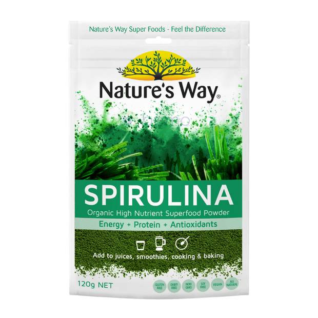 Nature's Way Superfood Spirulina Powder 120g (6023971373220)