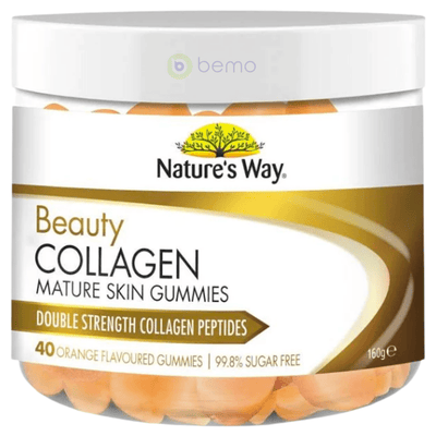 Nature's Way, Beauty Collagen Orange, 40 Gummies (7866461225212)