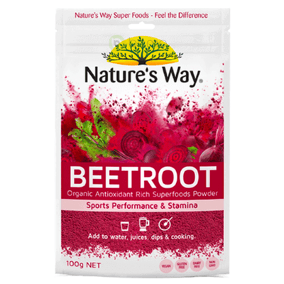 Nature's Way, Beetroot Superfood Powder, 100g (7866461356284)