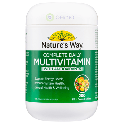 Nature's Way, Multi Vitamin with Antioxidants 200 Tablets (8008879669500)