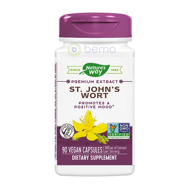 Nature's Way, St. John's Wort, 300mg, 90 Vegan Capsules (7676623945980)