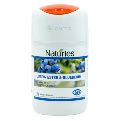 Naturies, Lutein Ester & Blueberry 60s, 48g (800mgx60Tablets) (7858767331580)