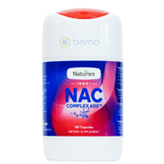 Naturies, NAC 3-PACK, 600mg x3, 60 Caps x3 (7860648902908)