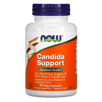 Now Foods, Candida Support With Caprylic Acid and More, 90VCs (7858767626492)