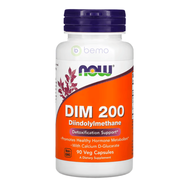 Now Foods, DIM 200, Diindolymethane, 90 VCs (7858767724796)