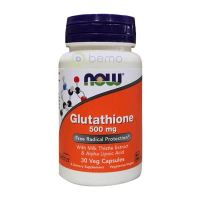 Now Foods, Glutathione, 500mg, 30 Veg Caps (7676683419900)