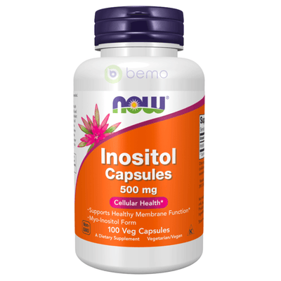 Now Foods, Inositol Capsules, 500mg, 100 Veg Caps (8028124414204)