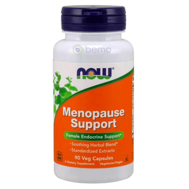 Now Foods, Menopause Support, Female Endocrine Support, 90 Veg Capsules (7866459521276)