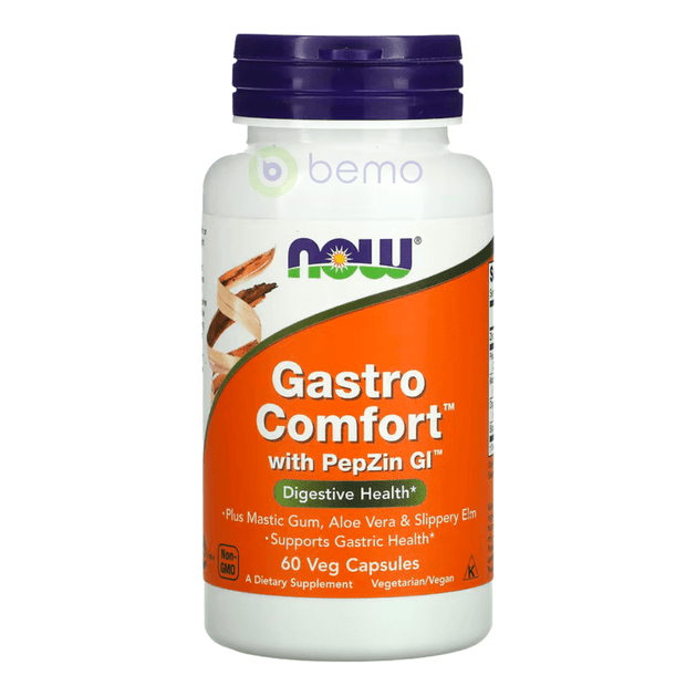 Now Foods, Gastro Comfort with PepZin GI, 60 VCaps (7985125163260)