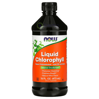 Now Foods, Liquid Chlorophyll, Mint Flavour, 473 ml (4418514780300)