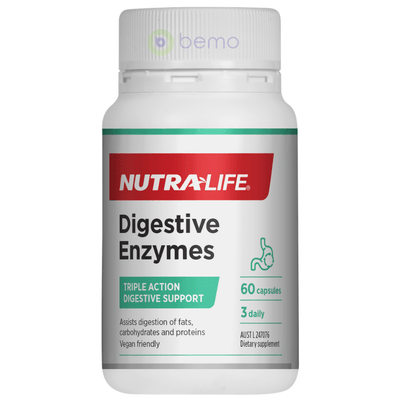 Nutra-Life, Digestive Enzymes, 60 Caps (5673220243620)