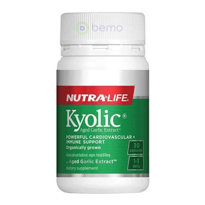 Nutra-Life, Kyolic Aged Garlic Extract, 30 caps (5673209364644)