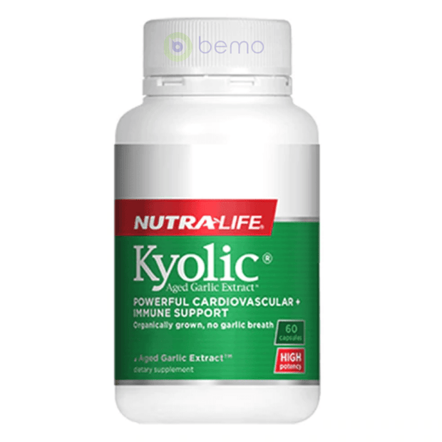 Nutra-Life, Kyolic Aged Garlic Extract, 60 caps (5673209757860)