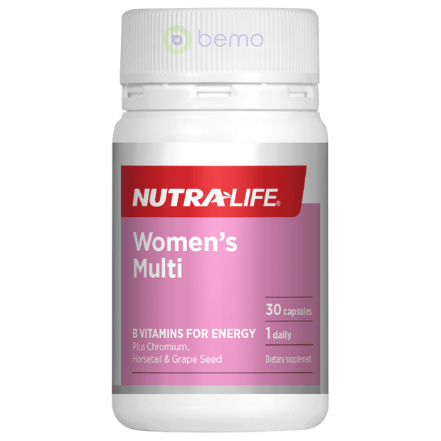 Nutra-Life, Womens Multi 1-a-Day, 30 caps (5673217360036)