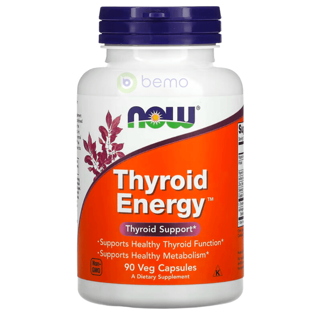 Now Foods, Thyroid Energy, 90 Veg Capsules (4428627574924)