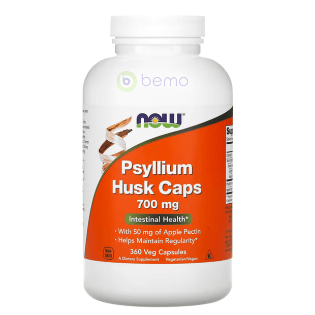 Now Foods, Psyllium Husk Caps, 700mg, 360 Veg Caps (7971718856956)