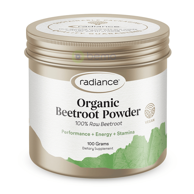 Radiance, Organic Beetroot Powder, 100g (6003046449316)