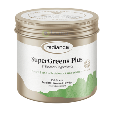 Radiance, Super Greens Plus Powder, 100g (6003046482084)