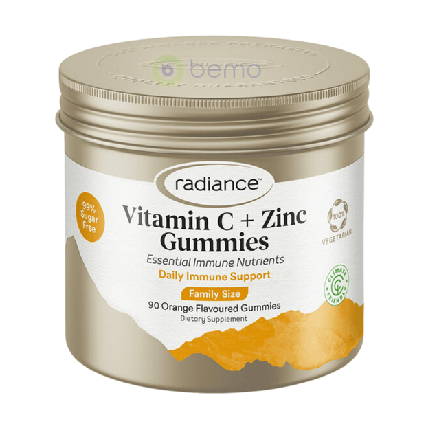 Radiance, Adult Vitamin C + Zinc, Gummies 90 (6003045826724)