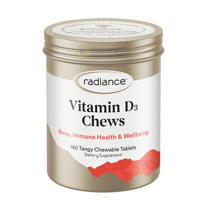Radiance, Vitamin D3, Chewable 180 (6003045761188)