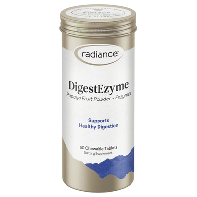 Radiance, DigestEzyme, Healthy Digestion, 60 Chewables (8006639976700)