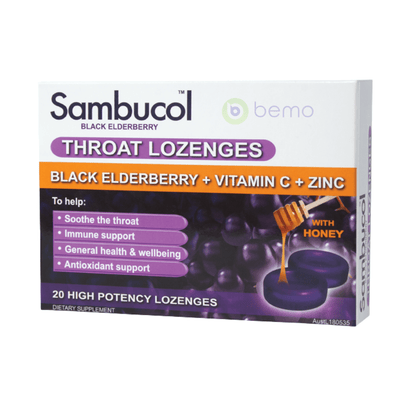 Sambucol Lozenges 20's (6053705482404)