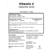 bemo, Vitamin C (Ascorbic Acid),  500g (7949834354940)